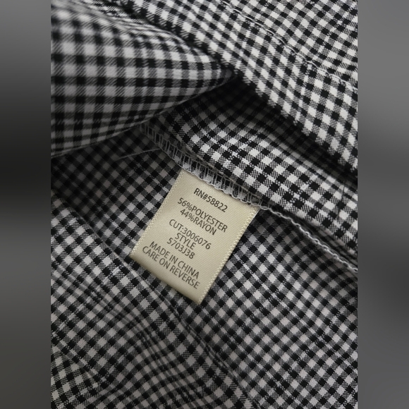 Max Studio Monochrome Checkered Jumpsuit - Picture 10 of 12